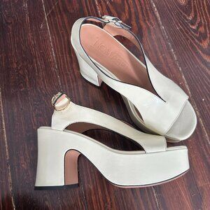 Nomasei leather platform